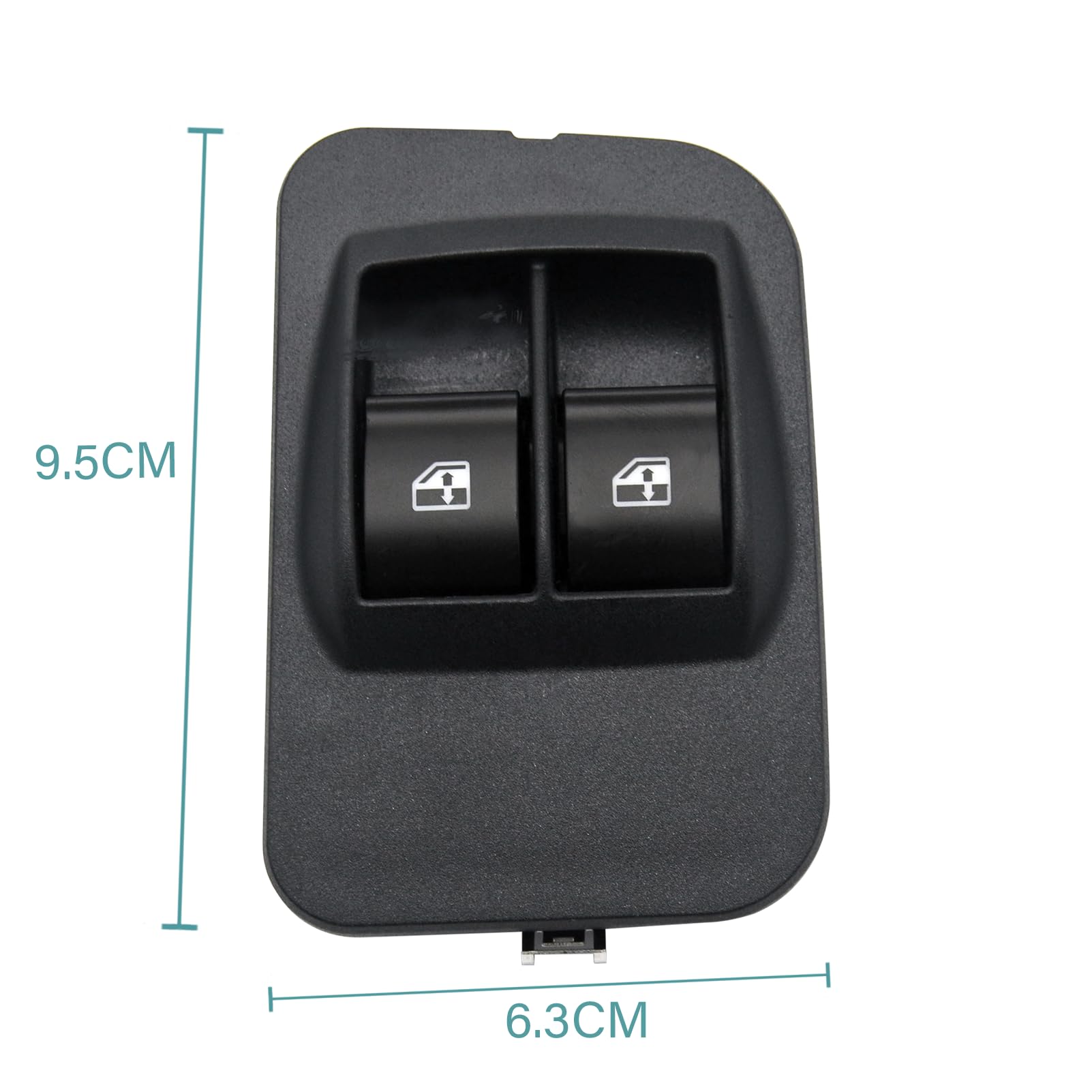 Pulsante Alzacristallo Anteriore Destro - Interruttore Finestra Per Fiat Nemo, Doblo, Fiorino, Qubo, Bipper, Combo - Foto 5