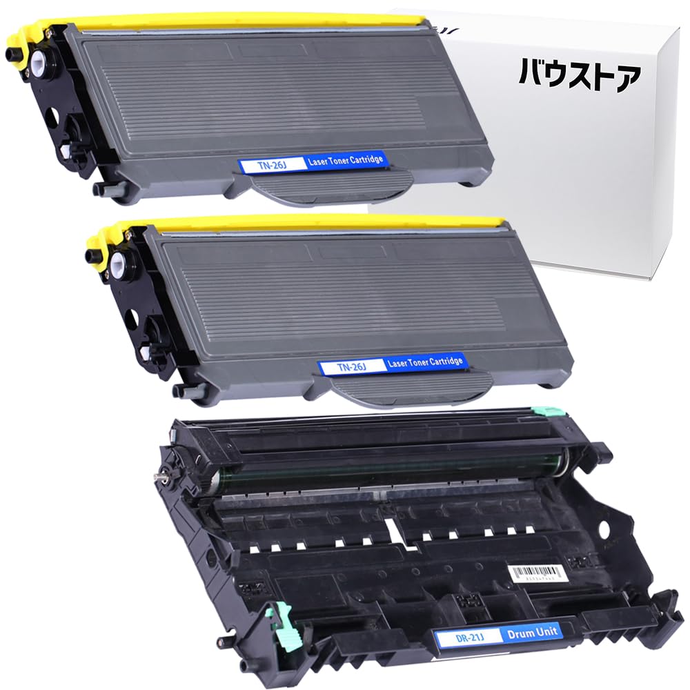 Amazon.co.jp: バウストア ブラザー brother TN-26J DR-21J 互換トナー