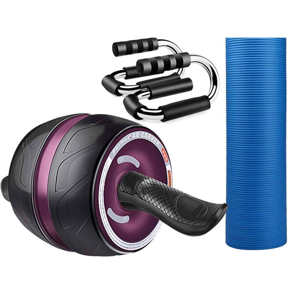 SHT Ruota del Muscolo Addominale di Rimbalzo, equipaggiamento Fitness per Allenamento, equipaggiamento per Il Fitness Maschile e Femminile