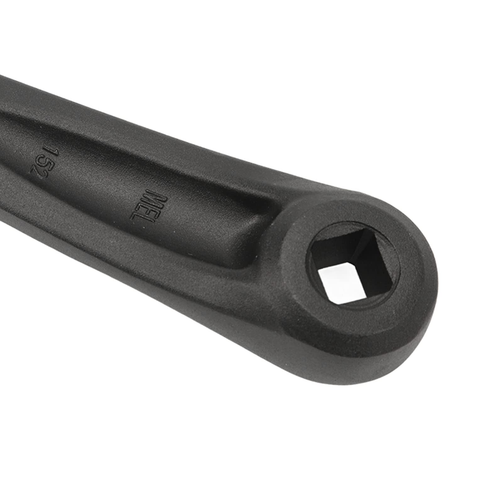 Ramię Korby Rowerowej Lewe, 152mm Zestaw Ramienia Korby ze Stopu Aluminium, Wymiana Nogi Korby Pedału na Rower Górski, Rower Szosowy, Diamentowy Otwór