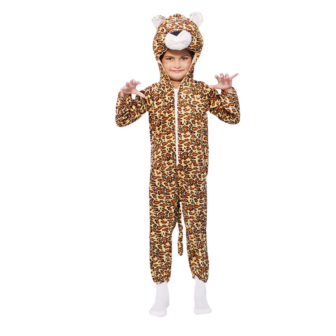 ITSMYCOSTUME Leopard Costume Dress for Kids Animals Fancy Dress Costume Brown (B099PSDQBJ) Amazon Price History, Amazon Price Tracker