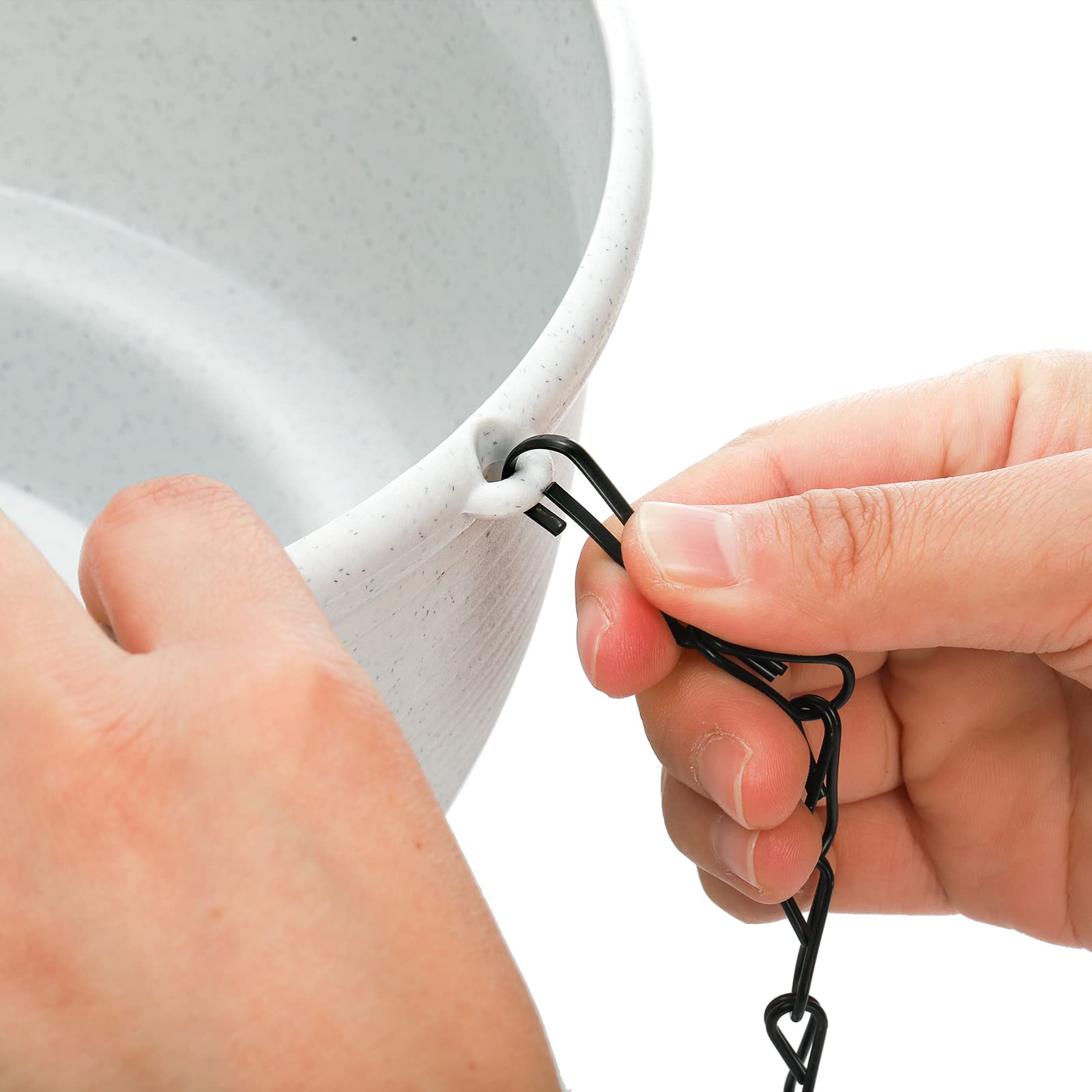 ZEAYEA Set of 2 Hanging Planter - Image 4