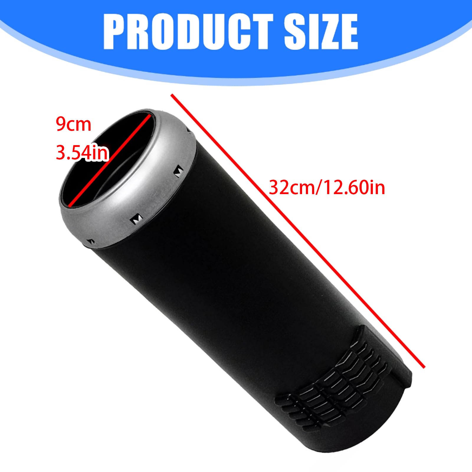 Ugello del soffiatore ricambio Tubo Accessorio per la pulizia della grondaia Ugello uscita del dispositivo soffiaggio efficienza per 一8010 一9010 Pulizia della grondaia per soffiatori