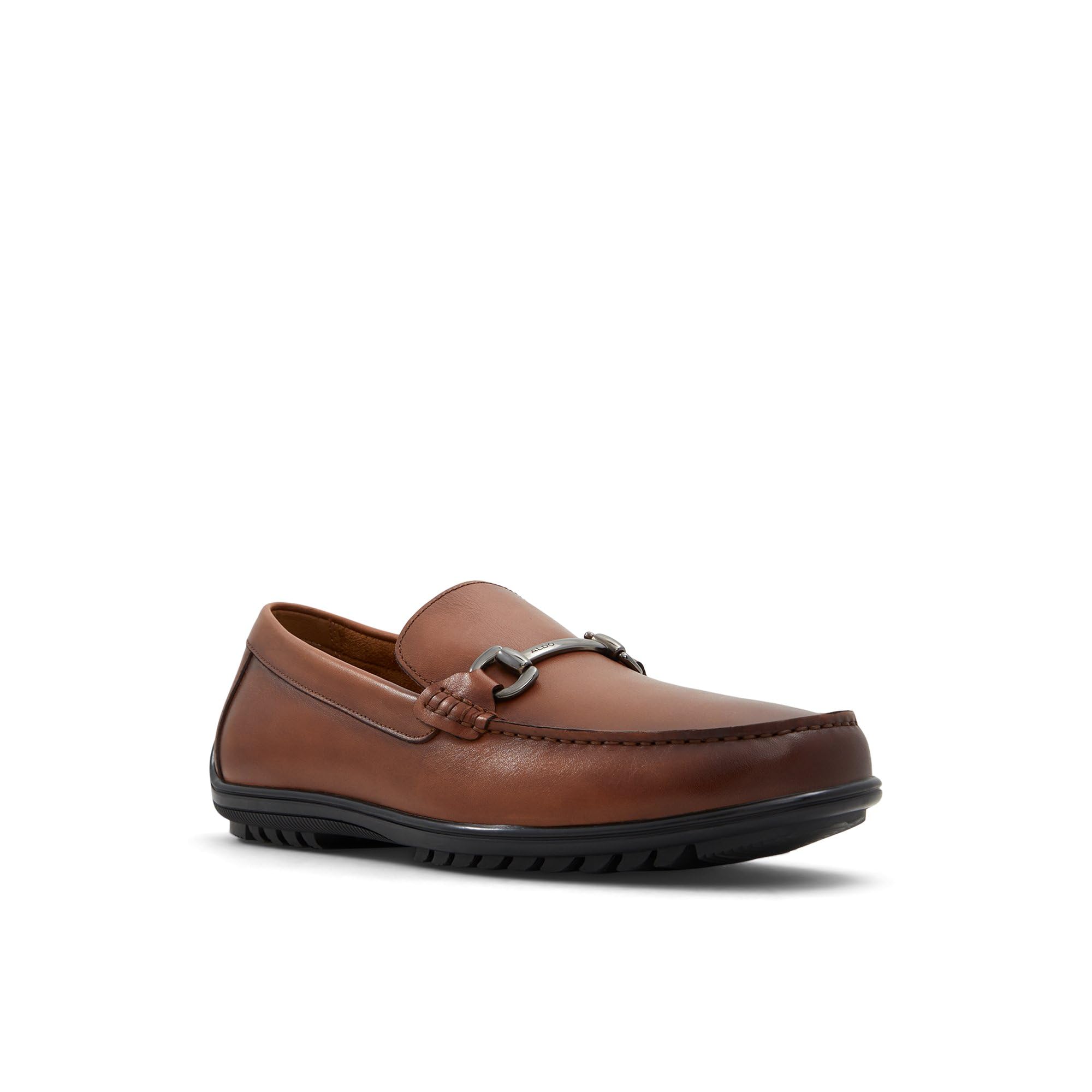 aldo EVOKEA-IN220 Cognac Leather Moccasins-picture-15