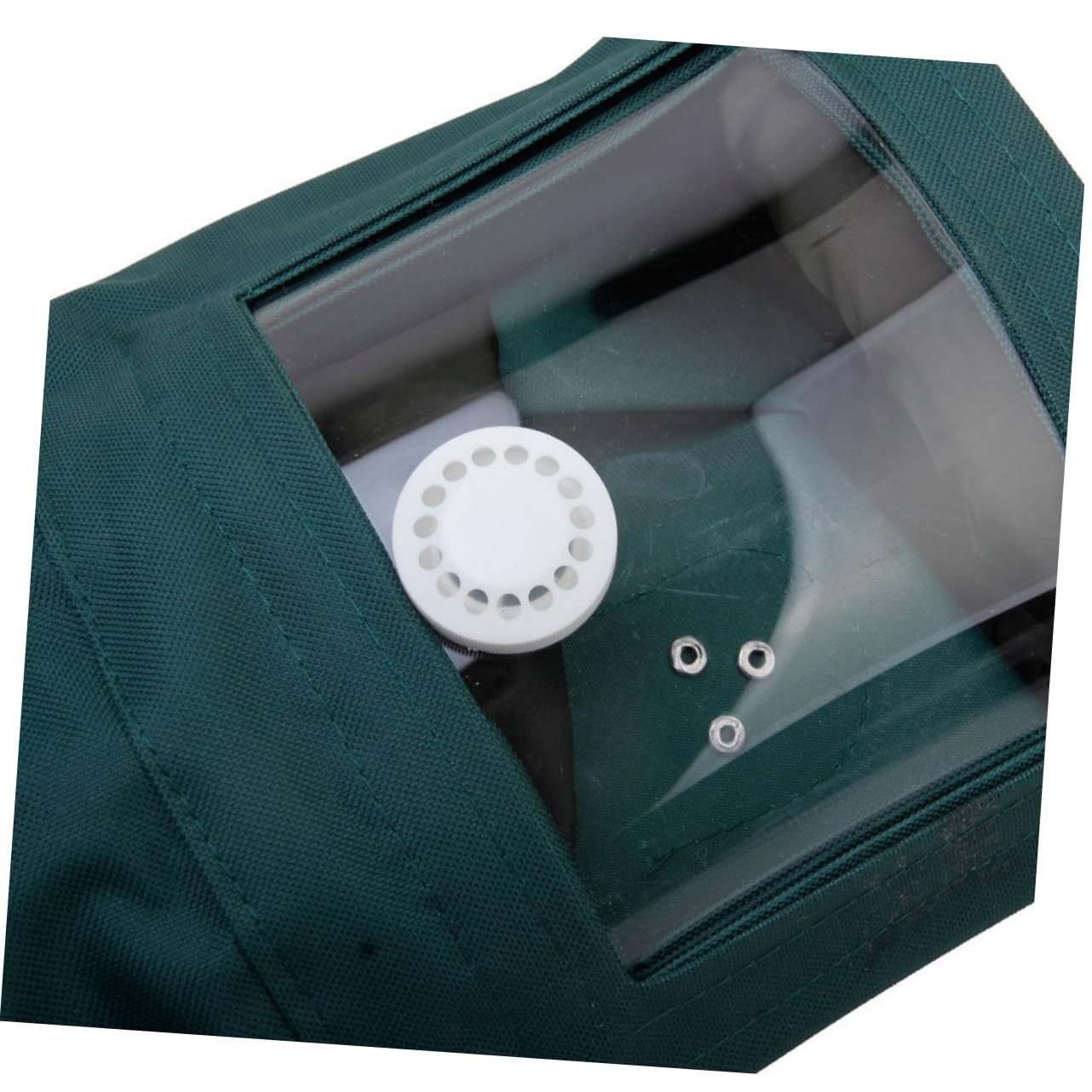 OSALADI Winddichte Sandstrahlhaube Grün aus Canvasstoff mit Transparentem Acrylglas Atmungsaktiv und Staubschutz für Schleif und Lackierarbeiten im Polierbetrieb