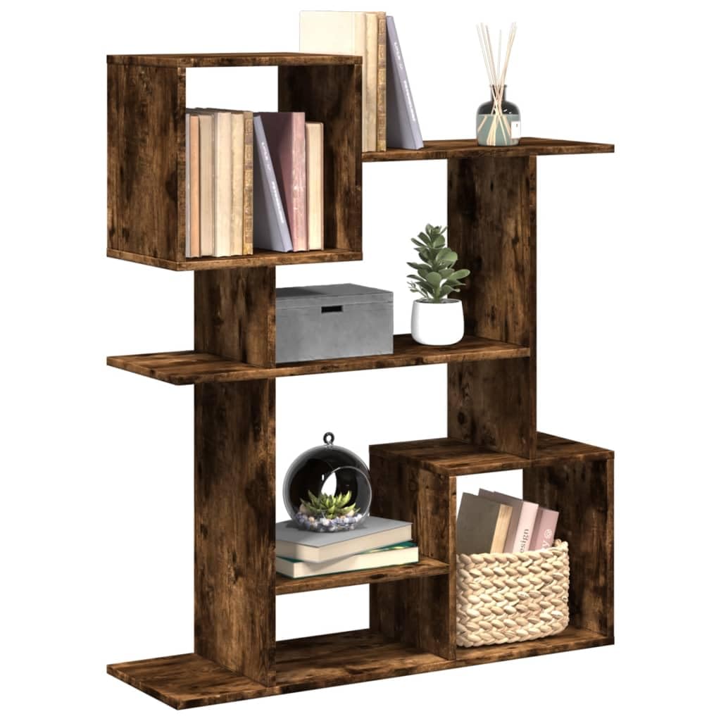 Homgoday Scaffale in legno per soggiorno, ufficio e lavoro, 92 x 29 x 112 cm
