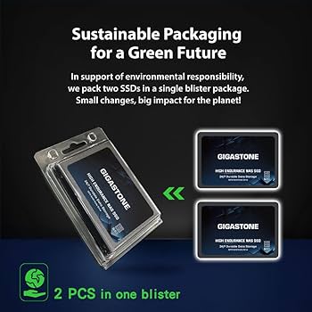 Amazon | 【NAS SSD 御勧め】GIGASTONE SSD 2TB NAS SSD (2パック) TLC