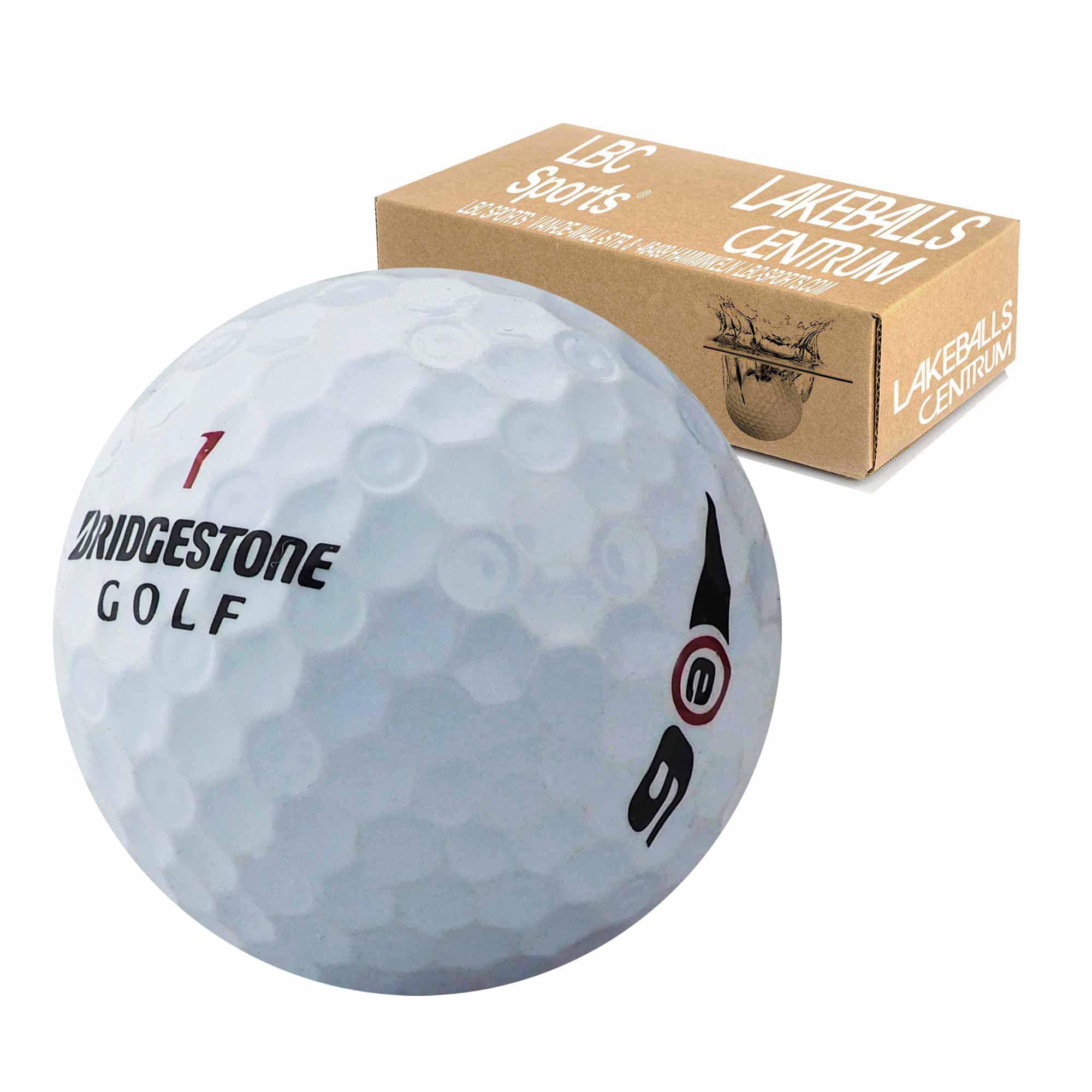 Bridgestone Golfball - E6 LAKEBALLS/GOLFBÄLLE - QUALITÄT AAAA/AAA, Weiss, 50 STÜCK, 1 Packung