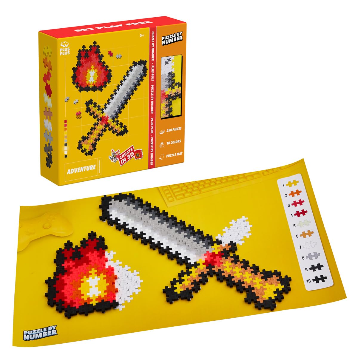 Puzzle By Number 250 pcs Adventure, MINI - Image 3