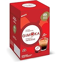 Gimoka - Compatibile Per Lavazza - A Modo Mio - 144 Capsule - Gusto INTENSO