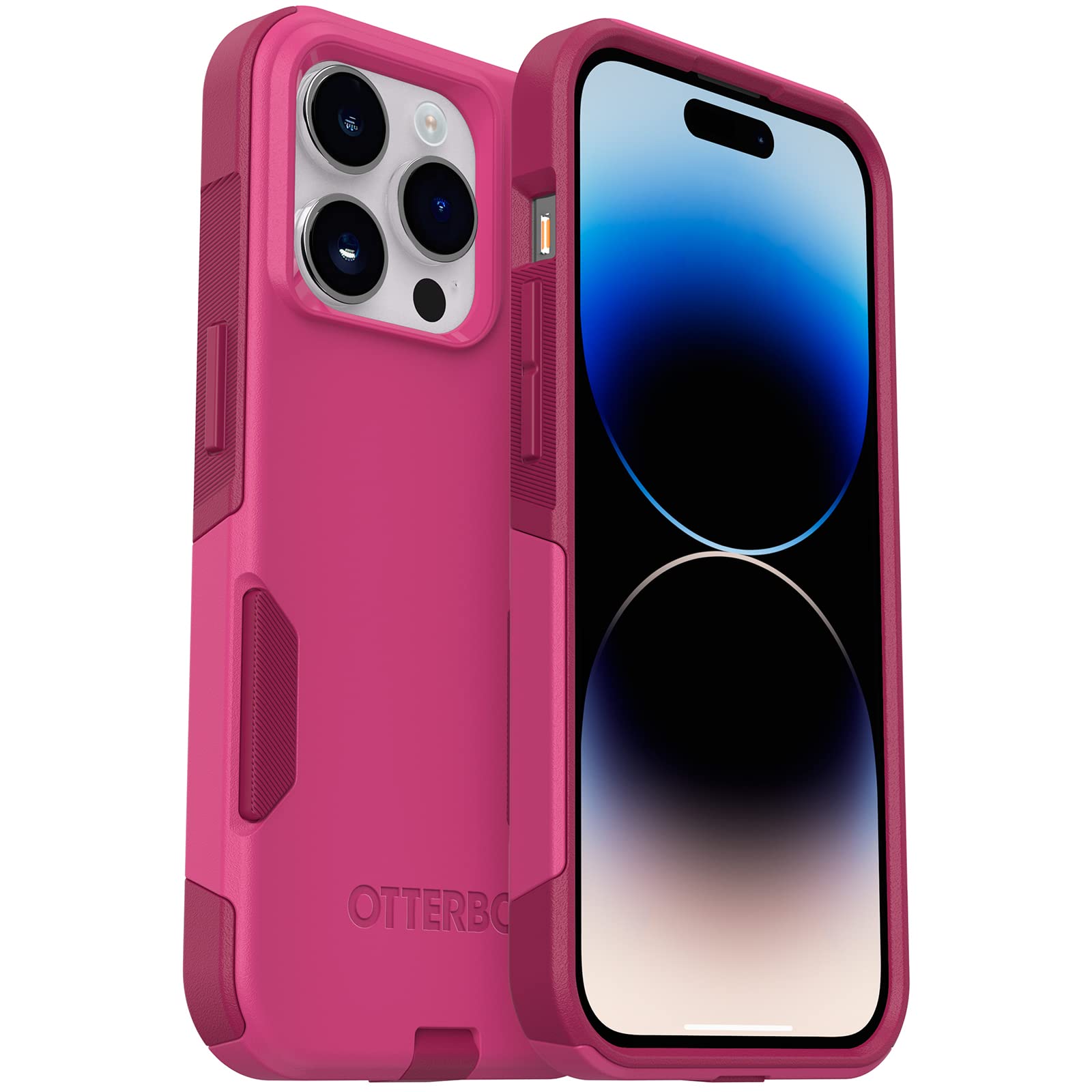 OtterBox COMMUTER SERIES for iPhone 14 Pro (ONLY) - INTO THE FUCSHIA (Pink)