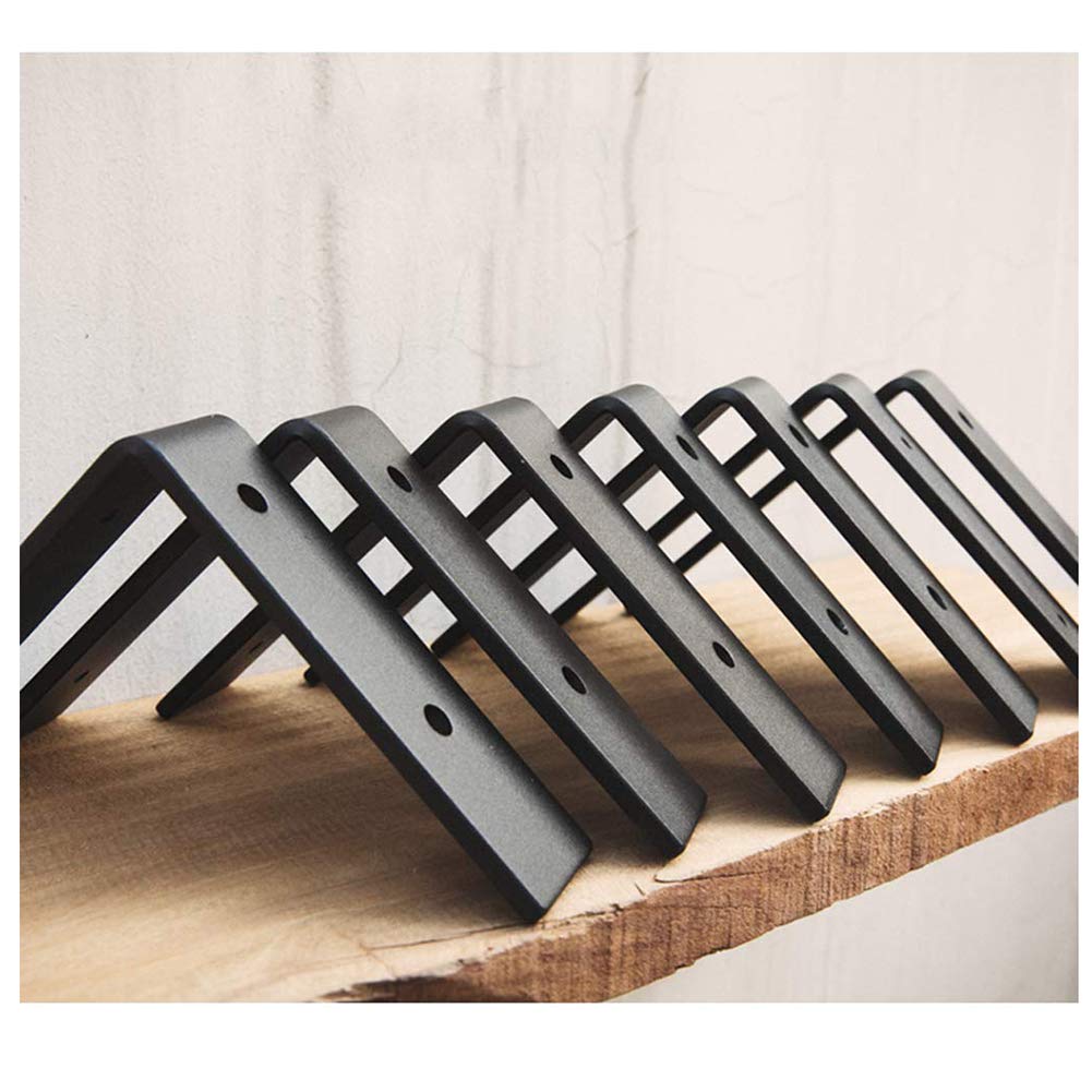 Amazon.co.jp: YINING ブラケット 三角ブラケット 90度 スチール