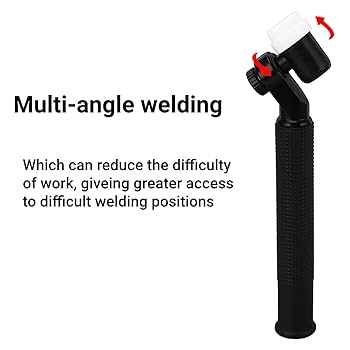 Amazon | Tig溶接トーチヘッド ヘッド本体 フレキシブル 回転TIG