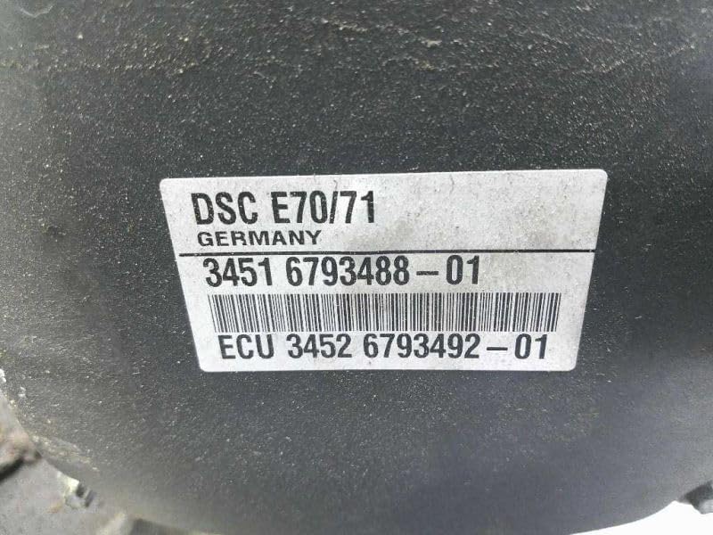 2011-2013 fits BMW X5 XDRIVE E70 AWD Anti Lock Brake SYSTE ABS Pump 34516793488