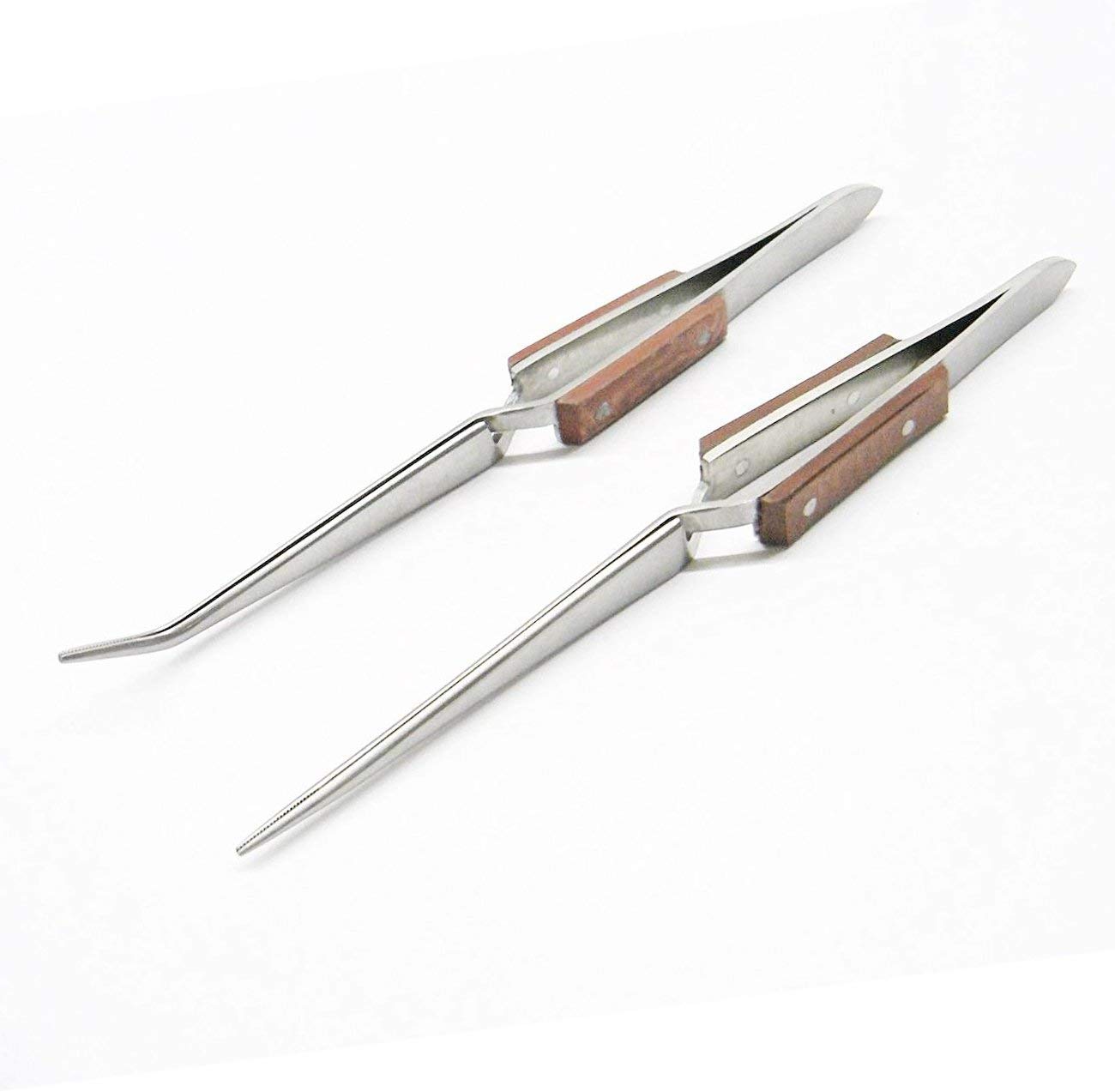 RABBIT ® Soldering Tweezers Fibre Grip Cross Lock Straight and Curved for Gadget Repairing, Hobby, Craft, Jewellery Making, Watch Repair Work (B08269Y1XD) Amazon Price History, Amazon Price Tracker