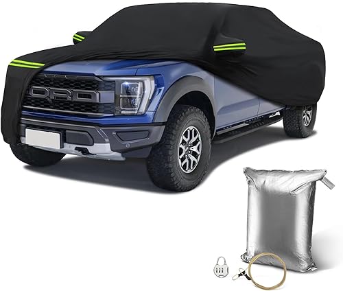 Funda impermeable para camioneta Ford Ranger, ultra ligera, fácil de instalar, protección para todo tipo de clima, cubierta de coche con puerta con