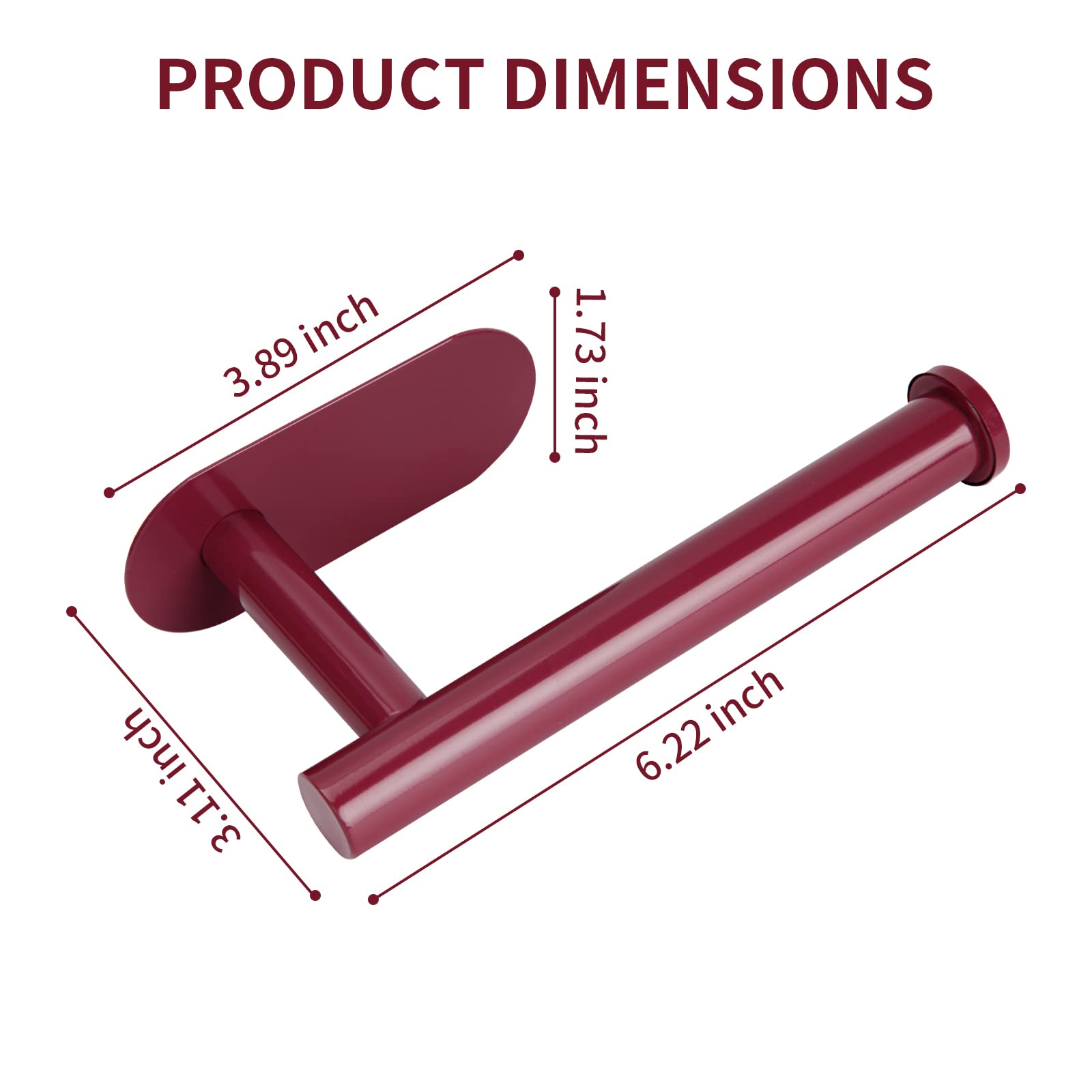 Amazon.co.jp: BG-705-トイレットペーパーホルダー(赤) : DIY・工具