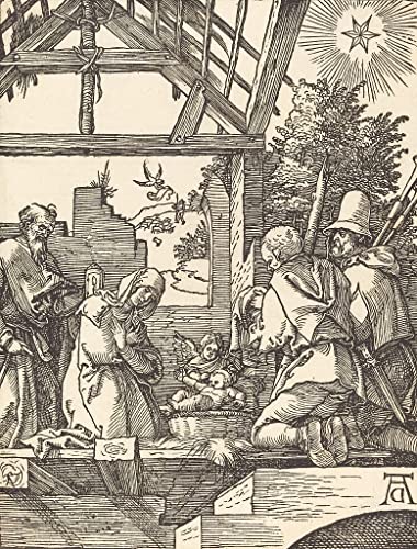 Affiche impression prints toile peinture murale la Nativité style Albrecht Dürer 60x90