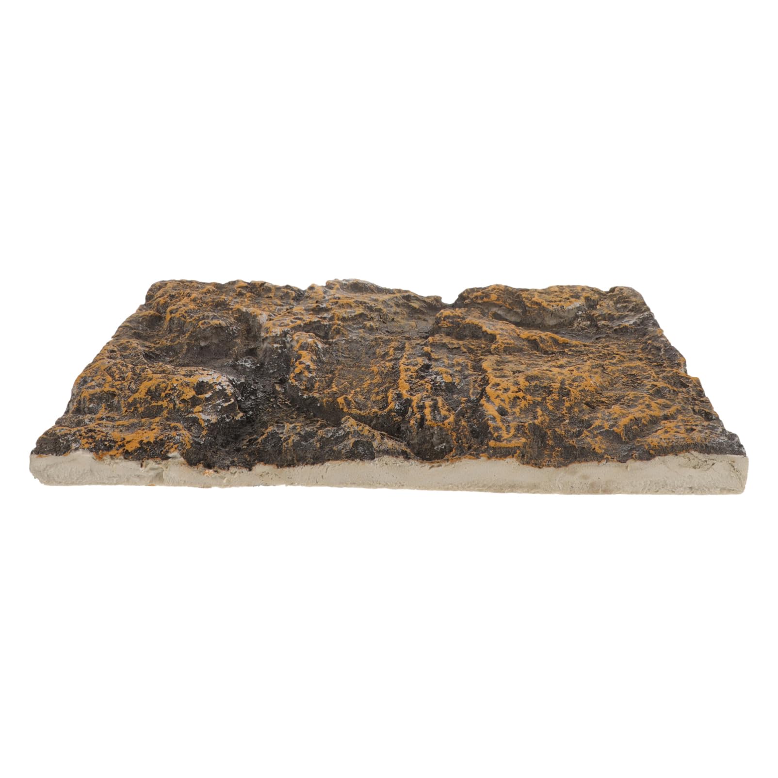 Mikikit Rock Decorative Panels Aquarium Terrarium Background Substrate Rocks Turtle Tank Reptile Stone Aquatic Fish Tank Decorations Enclosure Snake Habitat Decoration Plastic