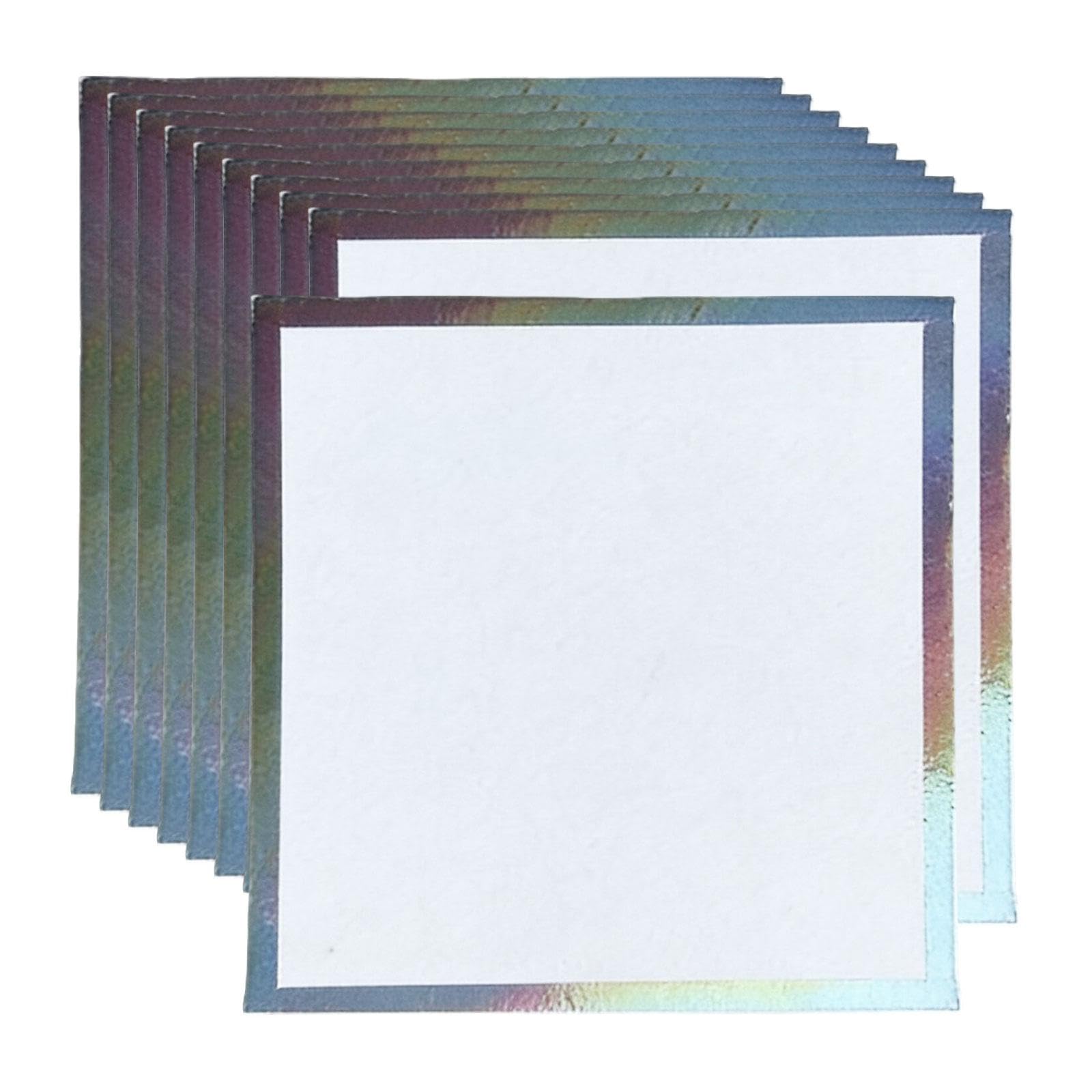 BNF® 10Pcs Japanese Shikishi White Boards Sturdy for Hand Drawn Convention Events 10x10cm-Home & Kitchen-Craft Materials-Asian Calligraphy-Paper Weights