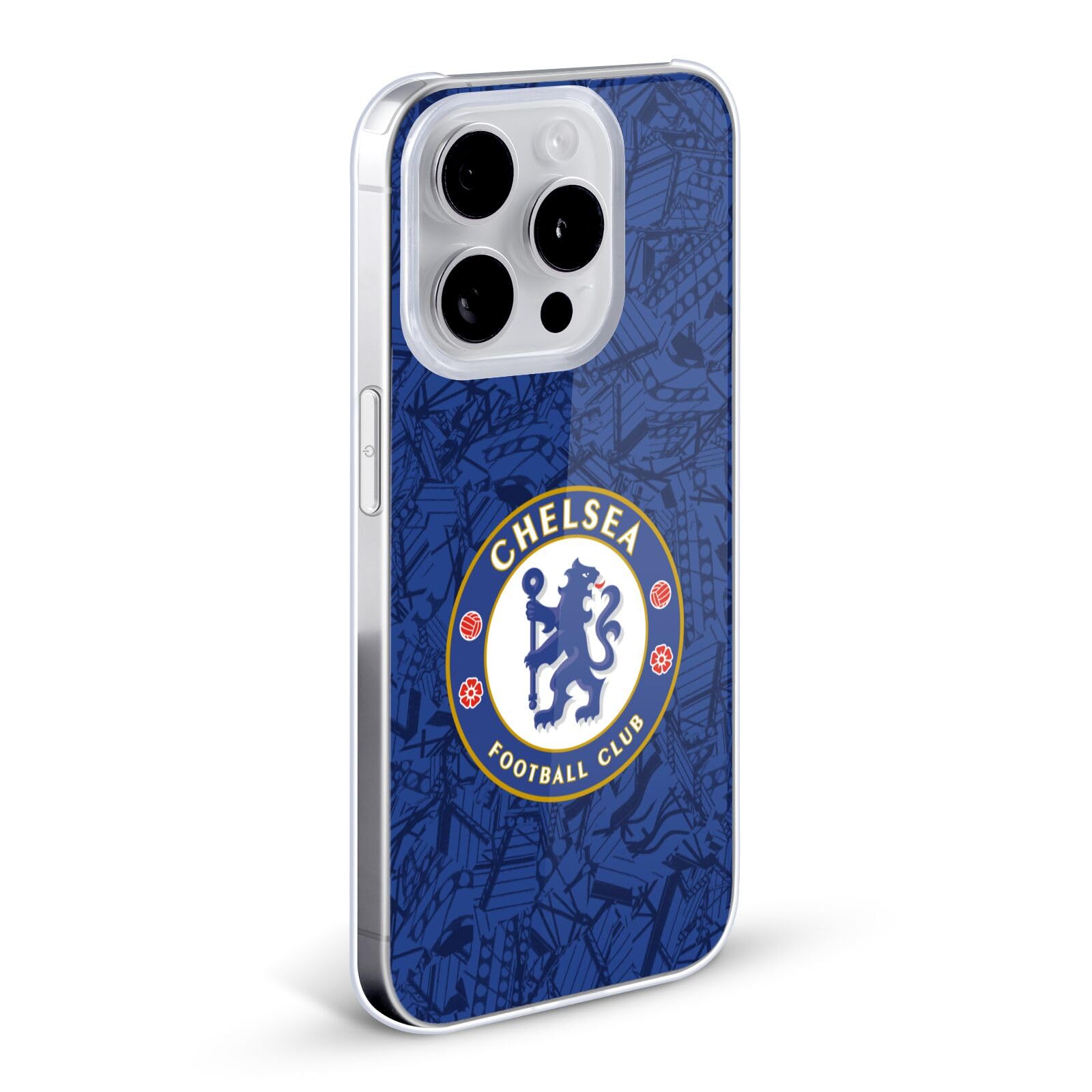 Head Case Designs Licenciado Oficialmente Chelsea Football Club Casa Kit 2019/20 Carcasa rígida Compatible con Apple iPhone 7/8 / SE 2020 & 2022