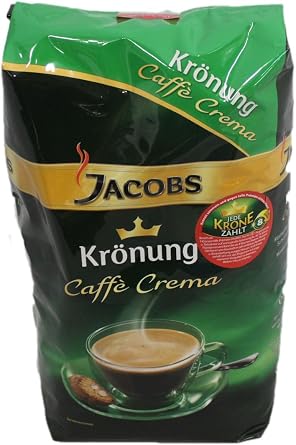 Jacobs Kronung Crema Whole Bean Coffee 1000 Gram / 35.2 Ounce Pack of 1