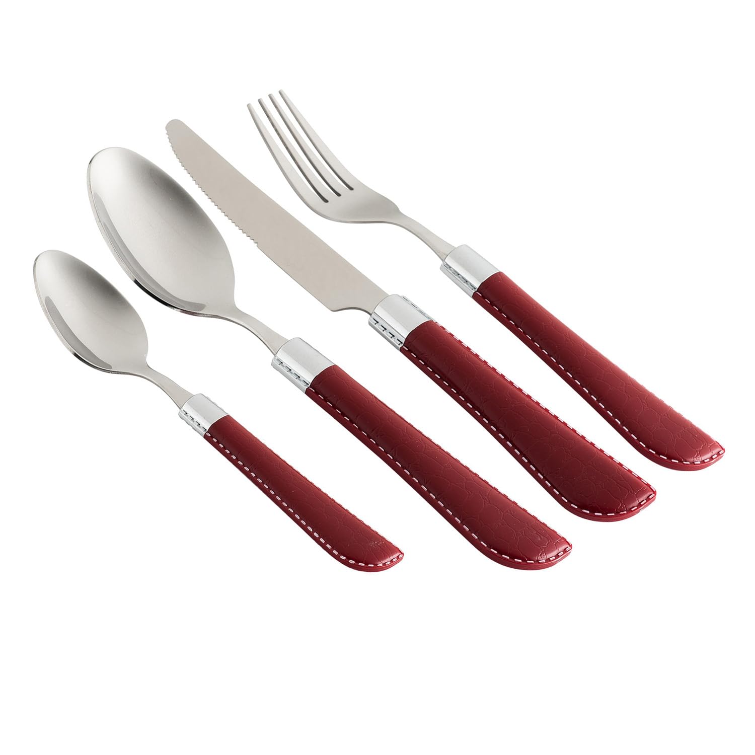 Set Posate Acciaio Inox 30 Pezzi - Per 6 Persone, Lucido E Lavabile In Lavastoviglie - Foto 3