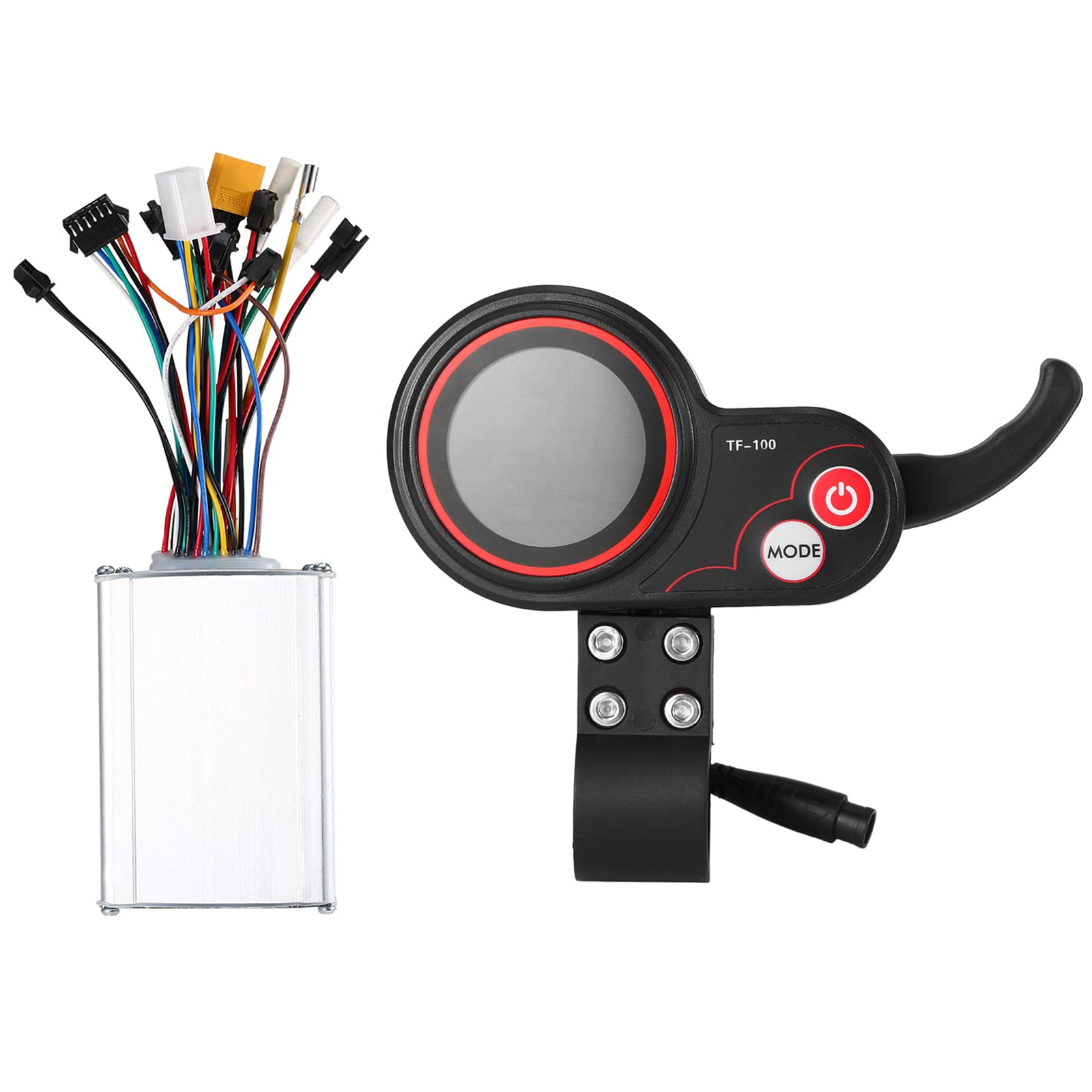 Contrôleur de moteur avancé 36 V 48 V avec écran LCD pour scooters électriques pour Kugoo, accessoires de trottinette électrique MR-100 avec écran LCD Contrôleur de moteur avancé 36 V 48 V avec écran LCD pour scooters électriques pour Kugoo, accessoires de trottinette électrique MR-100 avec écran LCD