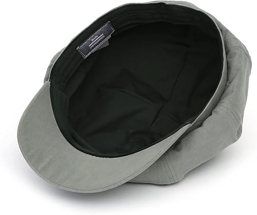 Miniatura 5 de UNDERCONTROL Vintage Bio lavado algodón clásico octogonal patrón 4 estaciones Unisex pintor boina Castro ala sombrero de caza