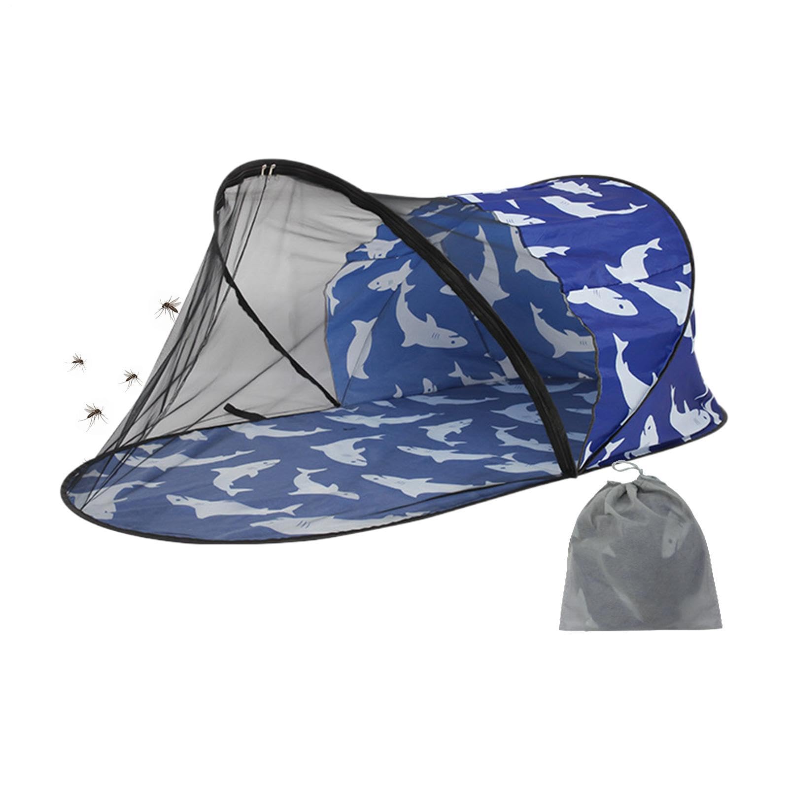 Moustiquaire de Camping Tente Pliante Rapide Respirante et Portable