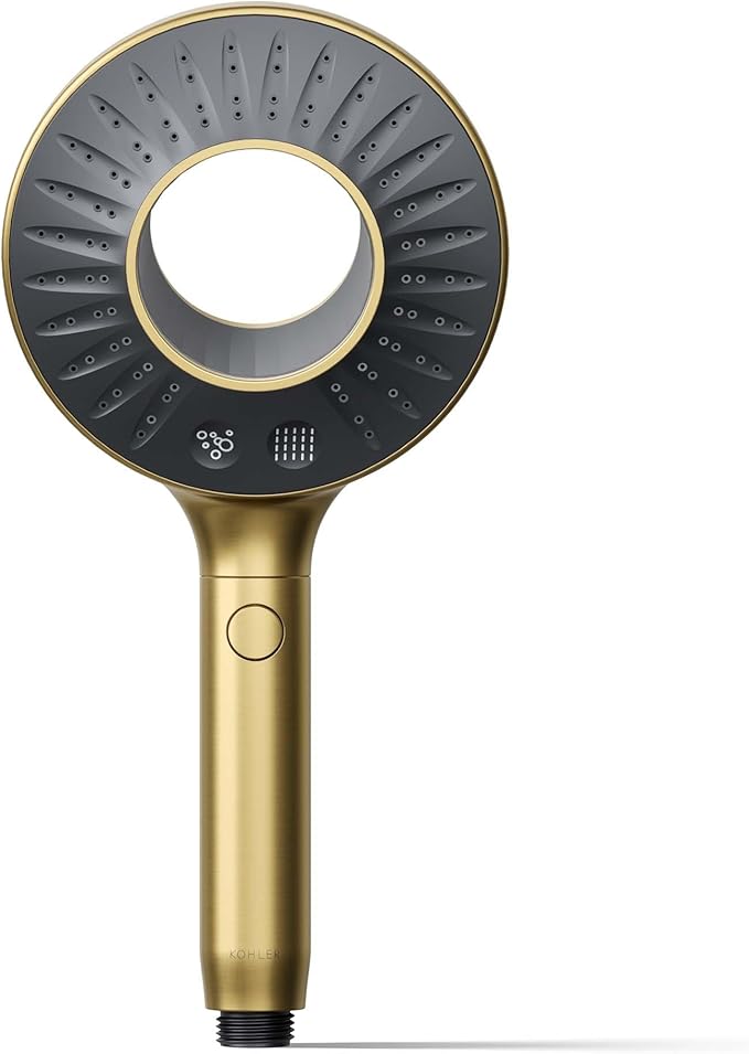 Regadera de mano KOHLER K-28681-Y-2MB SpaViva, redonda, metal, latón cepillado miniatura 10