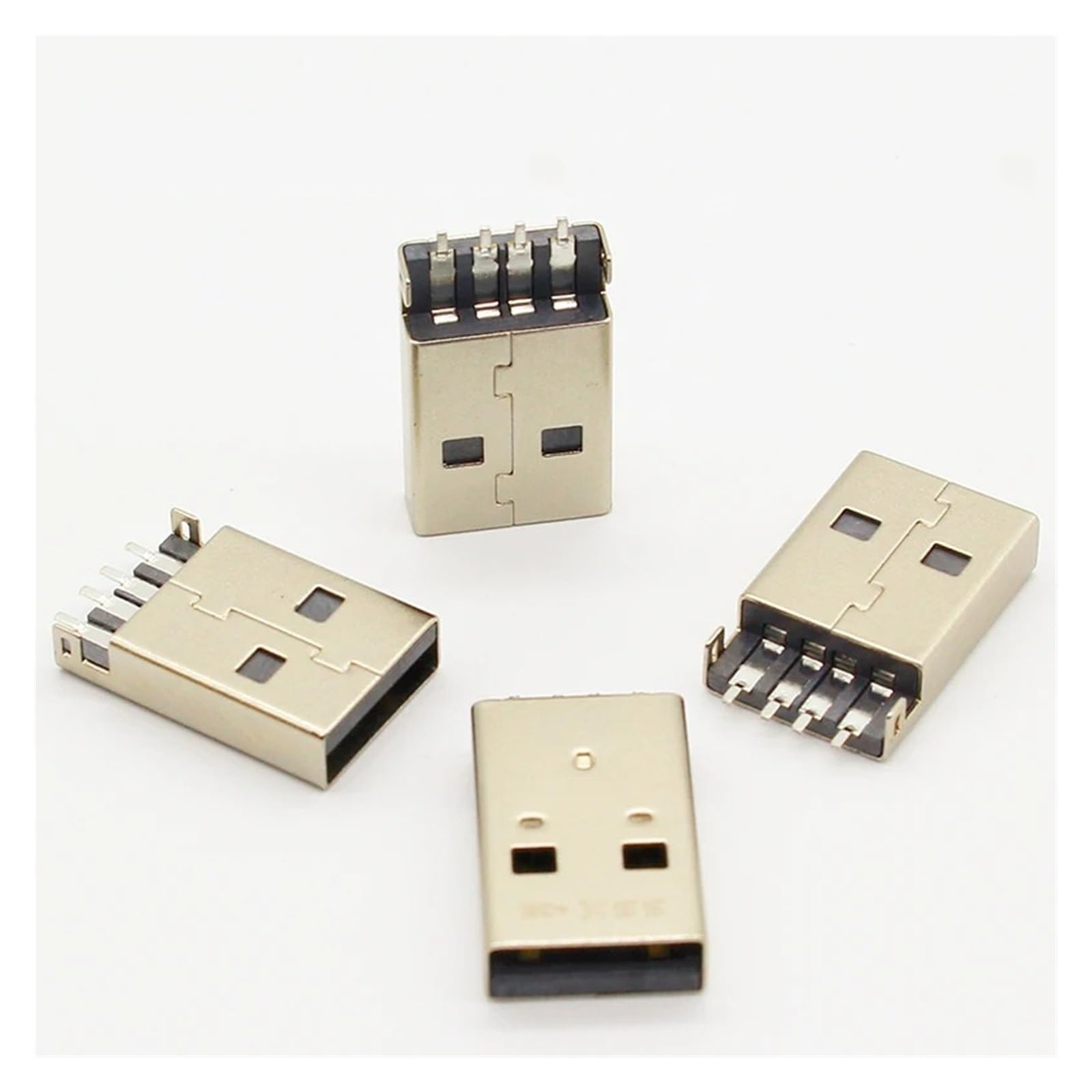Conectores USB 2.0 de 4 pines tipo A para reparar puertos de carga y datos 1
