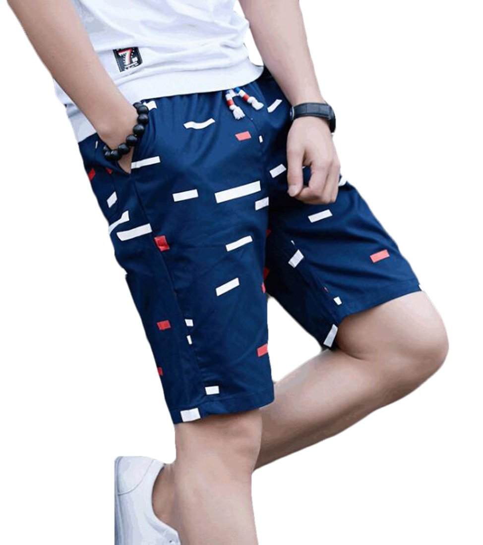 NQ Mens Cotton Casual Straight Leg Short and Summer Beach Shorts-image-46