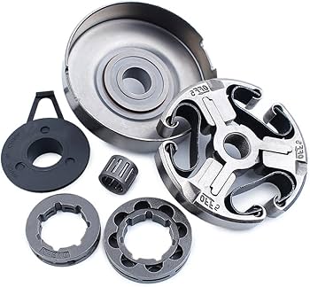 K Tamburo Frizione Per Husqvarna 372 372XP 371 365 362 Motosega Parti Tosaerba Frizione Pignone Cerchio Cuscinetto Ad Aghi Ingranaggio A Ve Senza Fine
