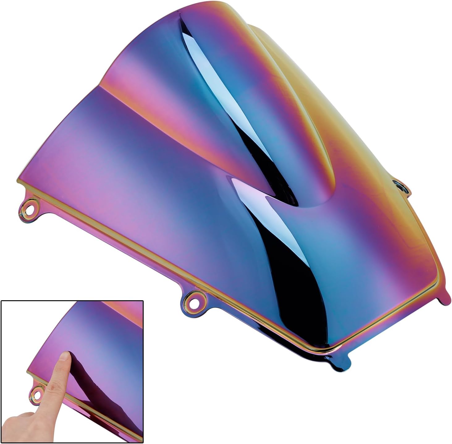 Motorcycle Windshield WindScreen Plastic for HONDA CBR600RR 2021-2025
