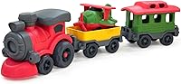 Baimiby Christmas Toy Train Set for Toddlers 3-5: Locomotive, Airplane & Wagon - Educational Holiday Gift for Boys & Girls 3-6 Years