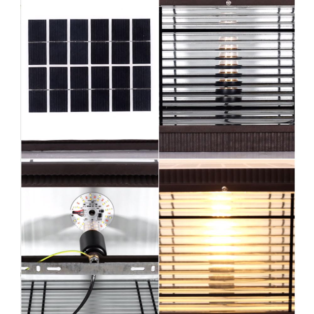 Zewnętrzna lampa solarna LED do kwadratowego ogrodzenia, odlewana szklana nasadka słupka, klasyczna aluminiowa odporna na rdzę, oświetlenie słupka