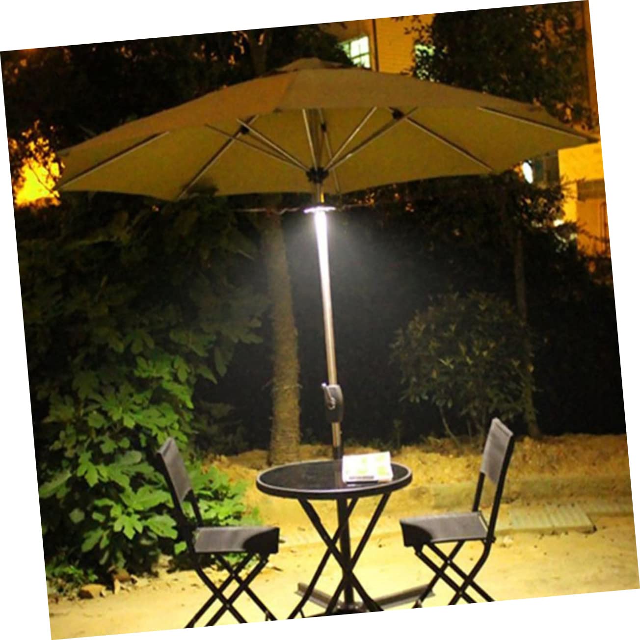 Lampe Parapluie LED de Camping Multifonctionnelle pour Extérieur