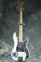 Vista 2 de Fender Steve Harris Precision Bass, Olympic White, Diapasón de arce