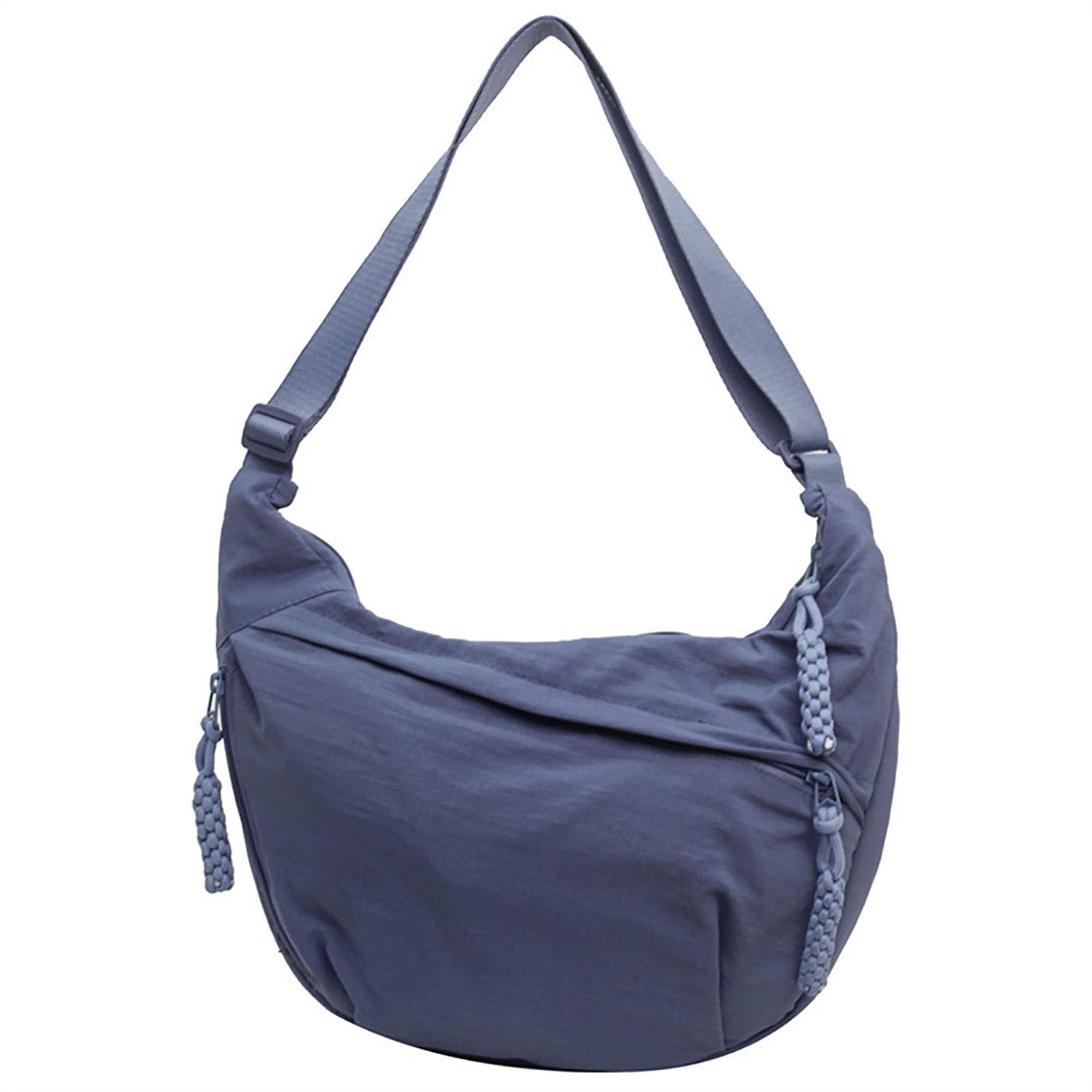 Crescent Crossbody Shoulder Bag For Women Hobo Bag Multi-Pocket Nylon Backpack Travel Shopping Dumpling Bag