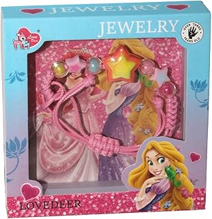 Girls Bracelet Set – Pink Stars