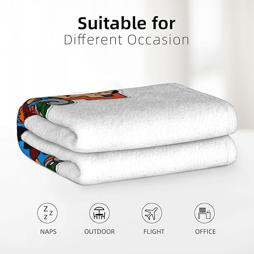 Miniatura 6 de EMEIISEO Flag of Baja California Flannel Blanket 32x48in Lightweight and Anti-Pilling Suitable for Use On Beds and Sofas