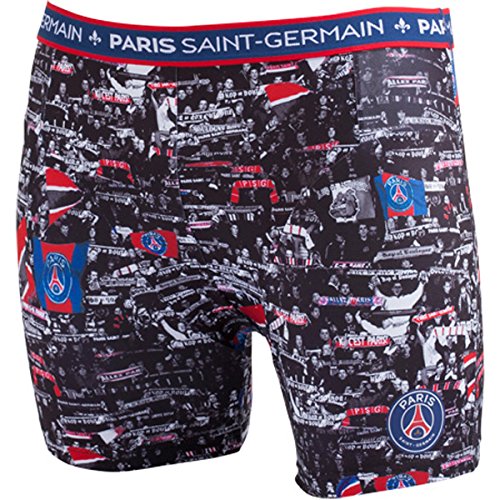 Paris Saint Germain PSG Boxer Shorts - Official Collection - Boys' Size, girls, Black , 4 Years