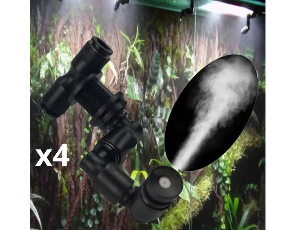 Cyfrowy system deszczu dla gadów terrariów z zegarem