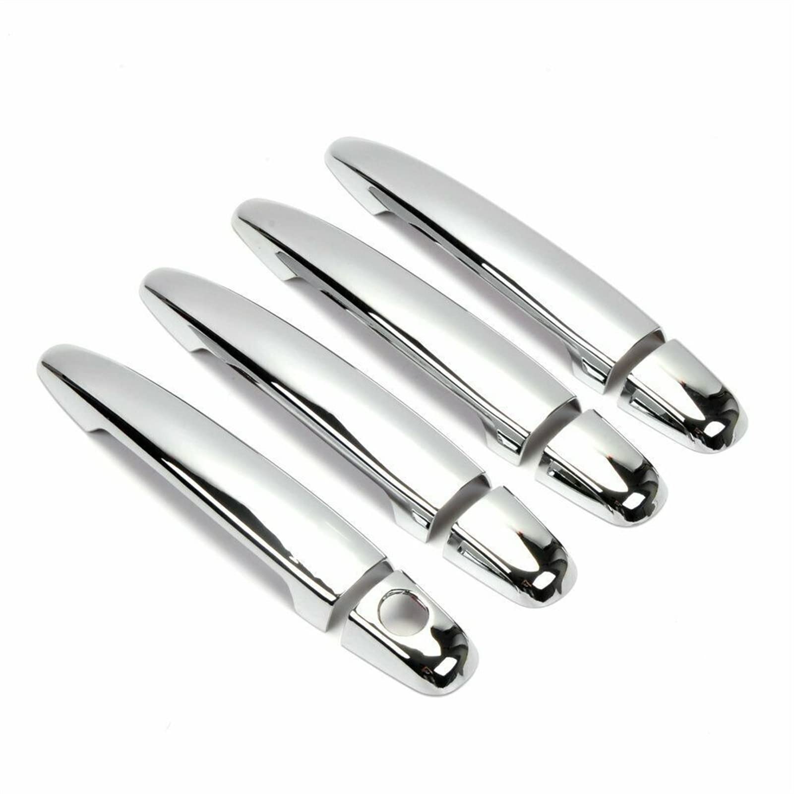 Fahbstr One Color Car Inner Handle For Camry 8Pcs Chrome Car Exterior Door Handle Cover Case Trim Protector