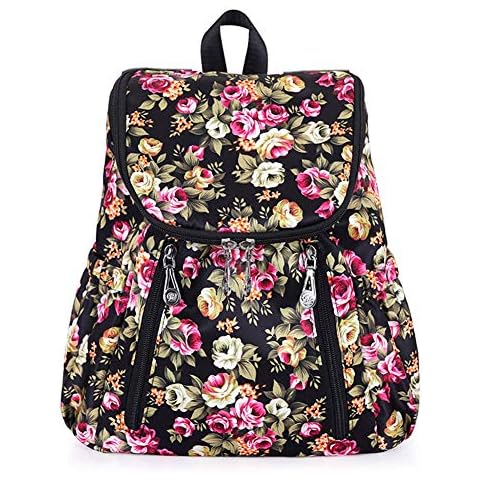 Estwell Women's Vintage Floral Backpack Cover
