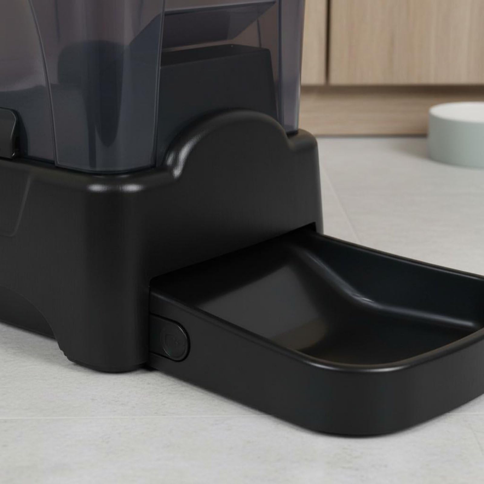 1 Pezzo Distributore Automatico Cibo Animali Domestici Mangime Secco Erogatore Intelligente Serbatoio Grande 10.49l Programmazione 4 Pasti Materiale