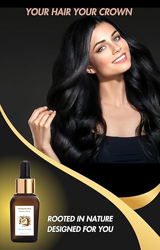Miniatura 3 de Aceite ayurvédico para el cabello - Tratamiento para el crecimiento del cabello y el cuero cabelludo antienvejecimiento - Fortalece, espesa y nutre