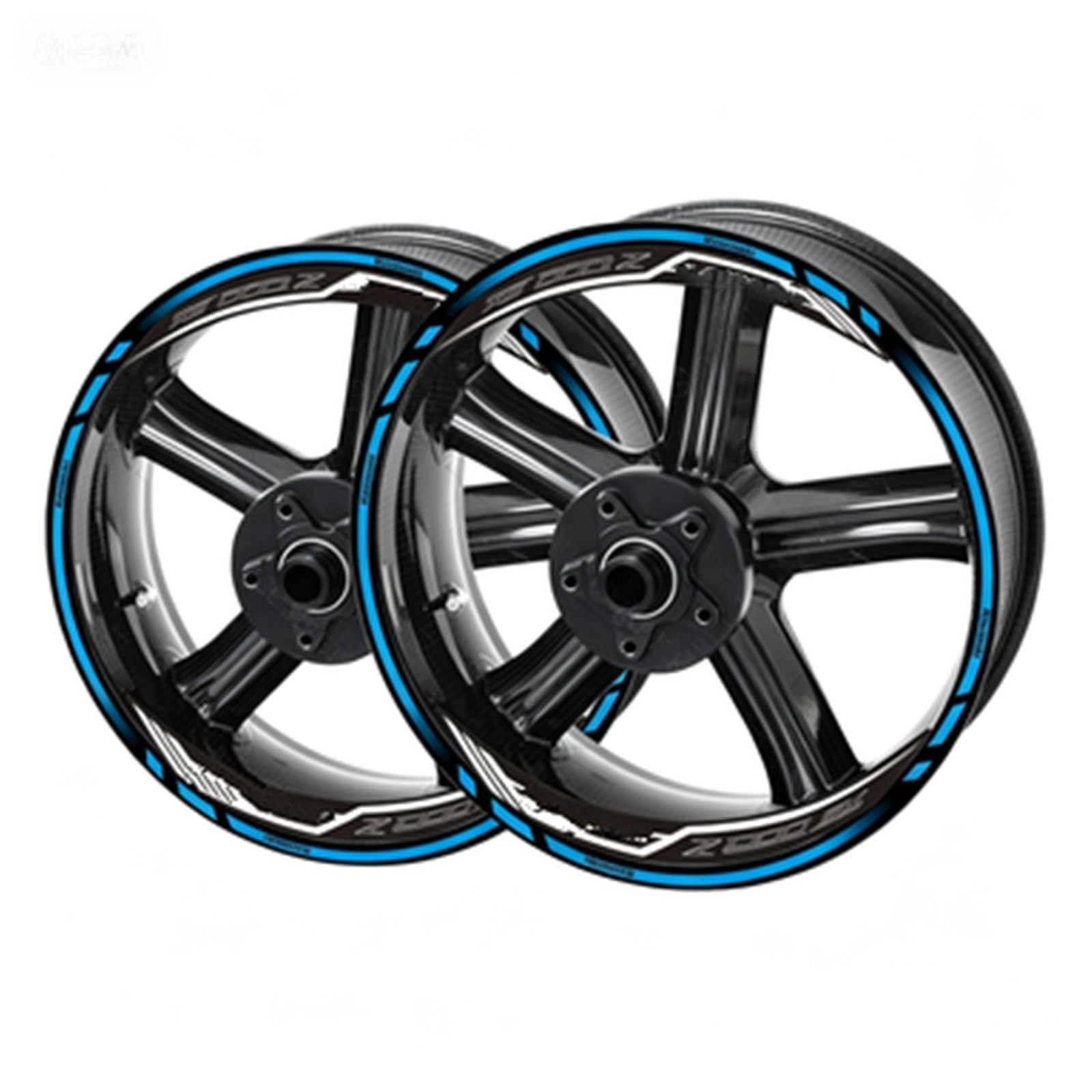 Sticker Motorcycle Reflective Wheel Rim Stripe Decal for Kawasaki for Z1000SX Motorbike