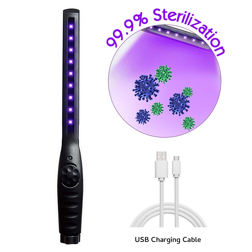 Buy YVELINES UV Lamp Sterilizer, Portable UV Light Travel Wand Without